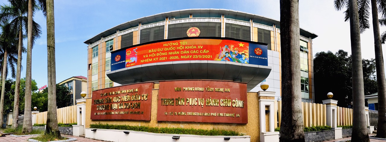 Trung tâm Phục vụ hành chính công tỉnh Nghệ An