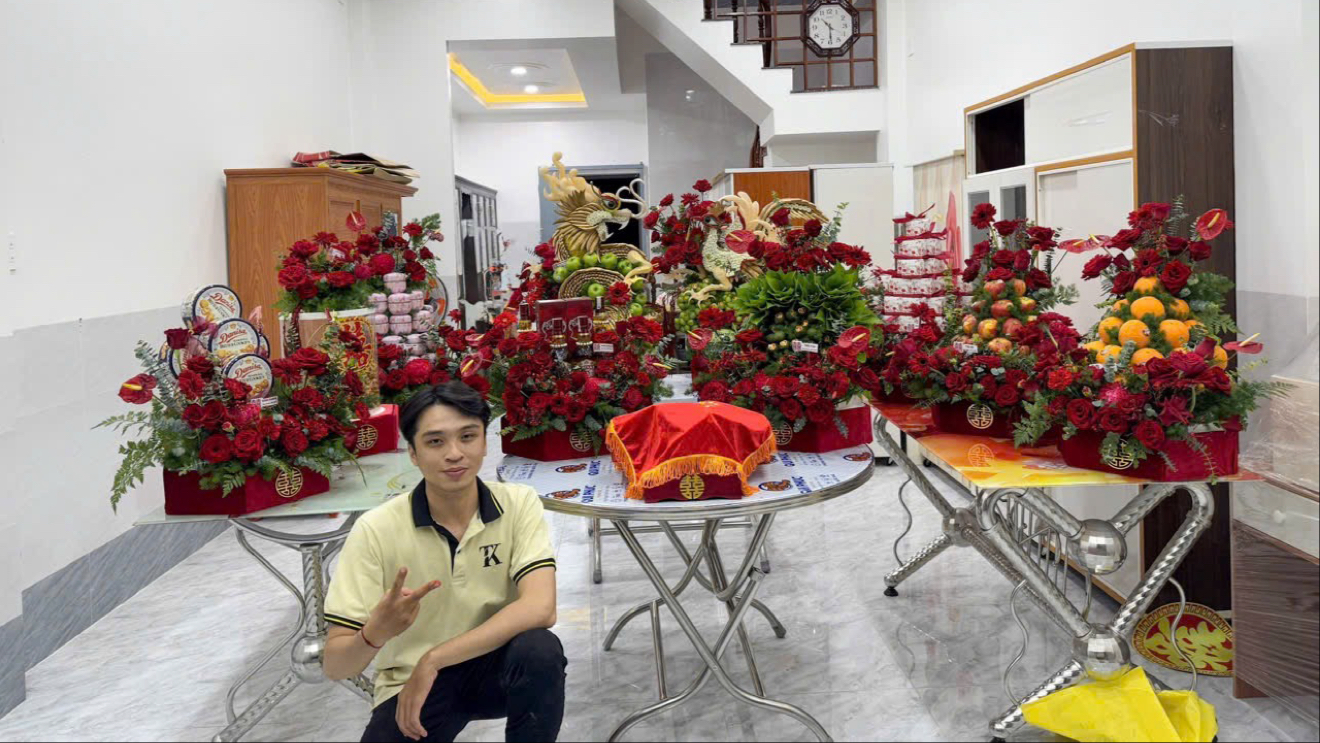 Tuấn Kiên Mâm Quả Cưới Hỏi – Rồng Phụng Nghệ Thuật