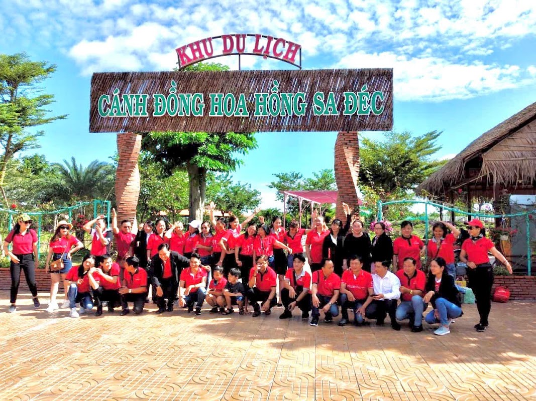 Khu Du lịch CÁNH ĐỒNG HOA HỒNG Sa Đéc